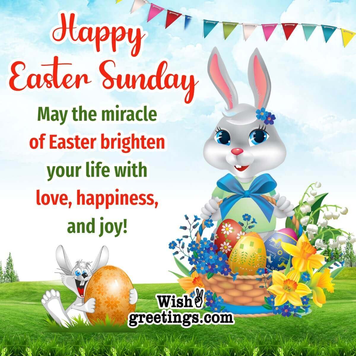 Happy Easter Sunday Wish Pic