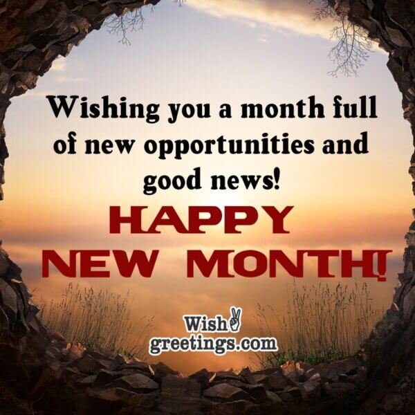 Happy New Month Wishes Wish Greetings Happy New Month Wishes Wish Greetings