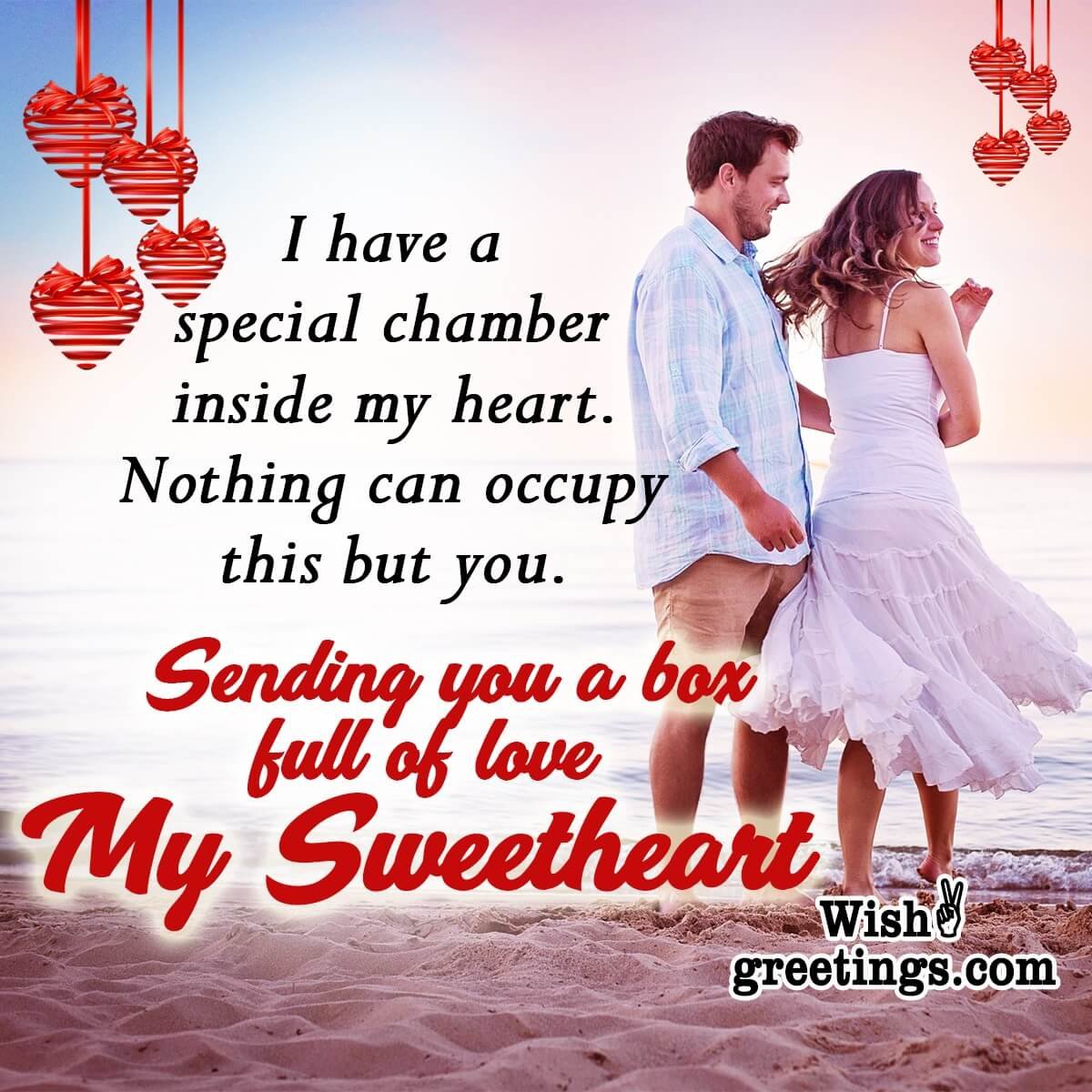 Romantic Love For Sweetheart