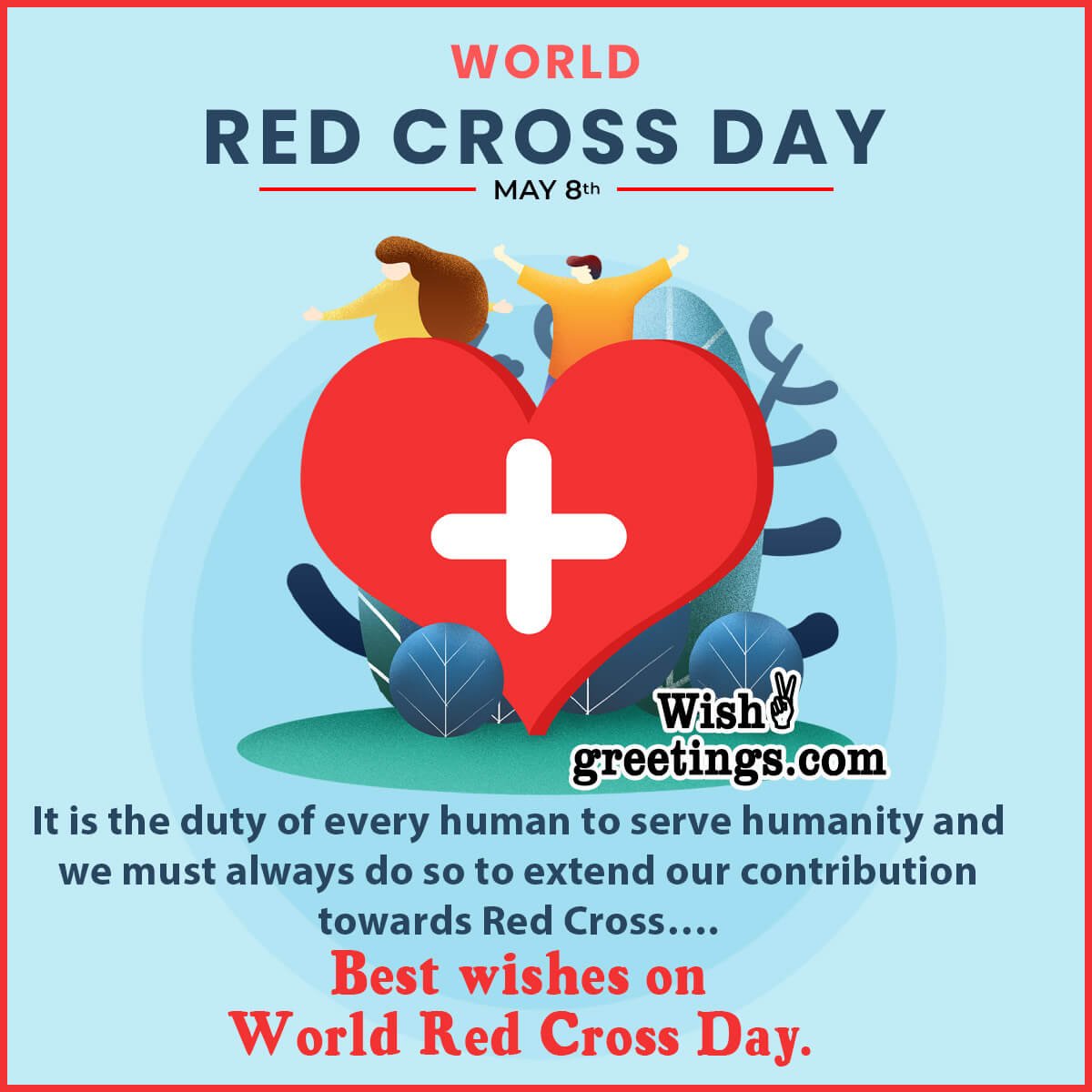 Best Wishes On World Red Cross Day