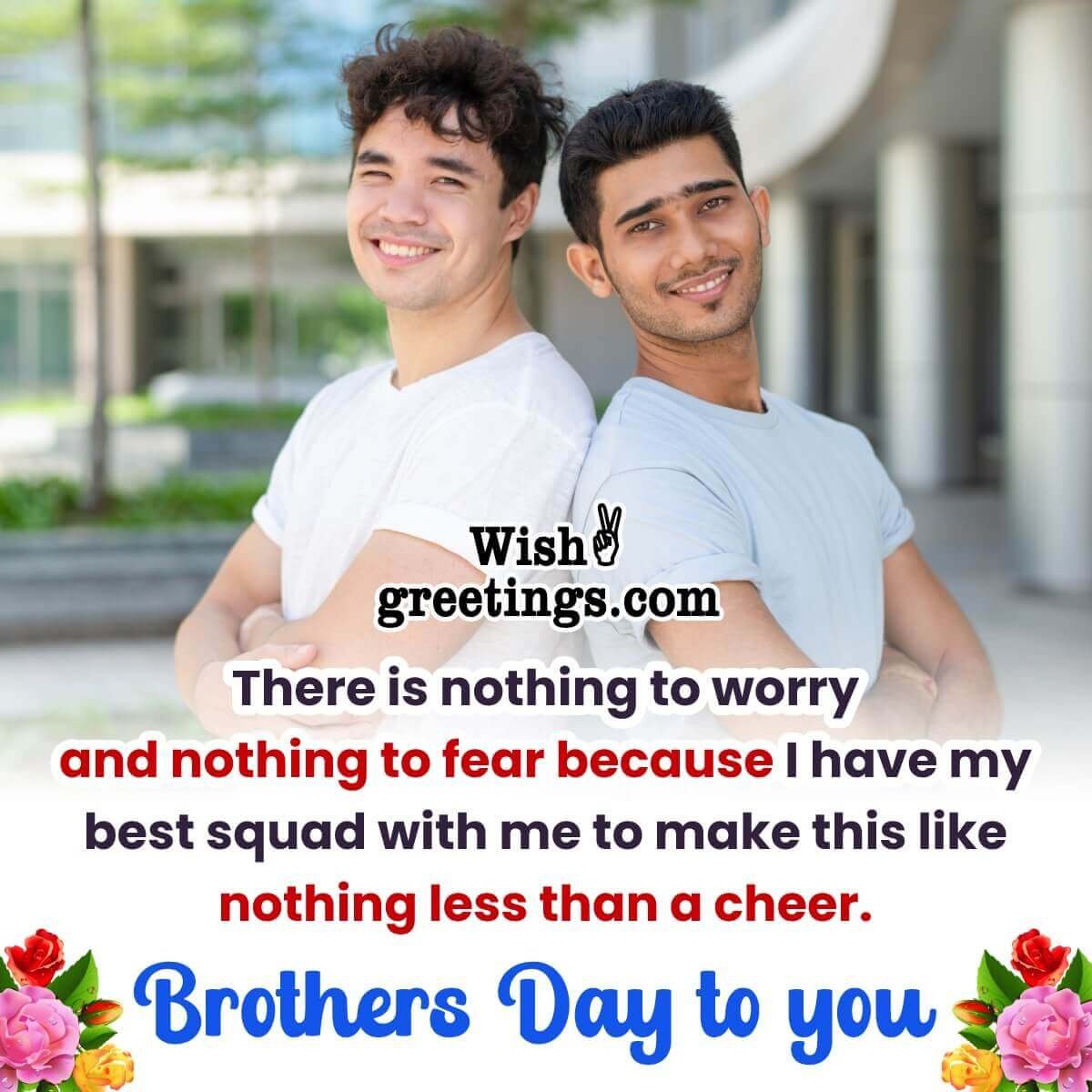 Brother’s Day Message Photo