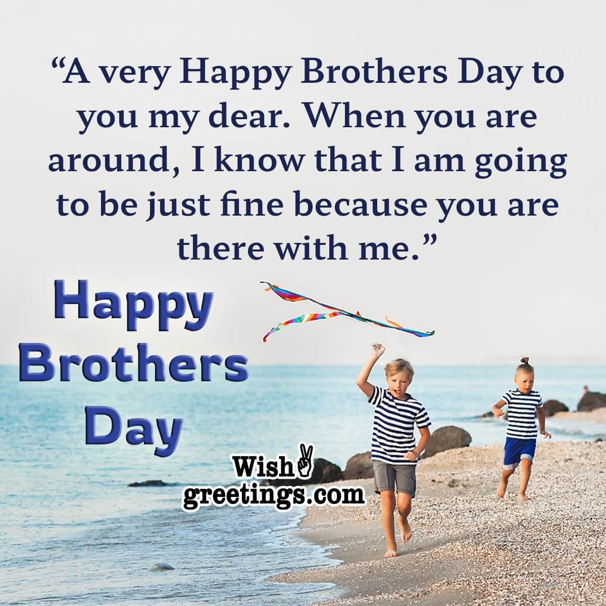 Brothers Day Wishes Messages