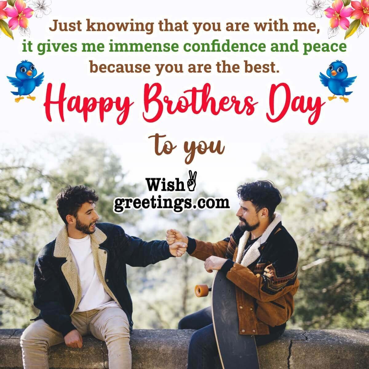 Happy Brother’s Day Message Picture