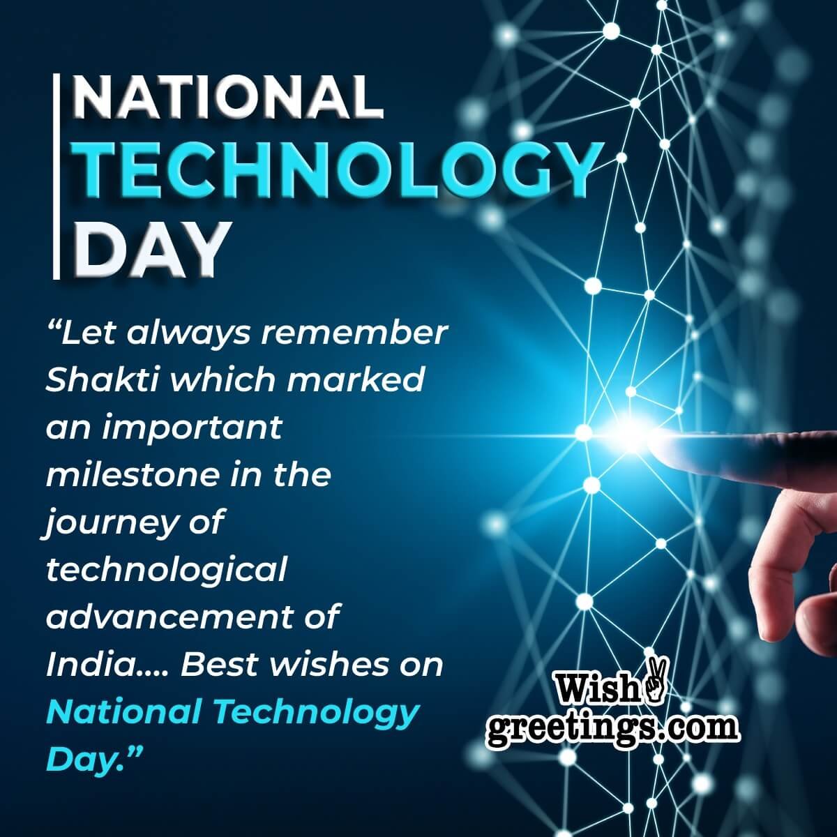 National Technology Day Messages
