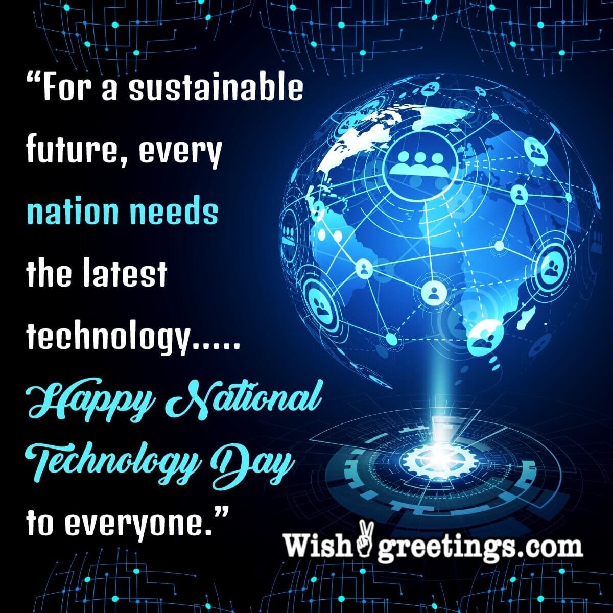 National Technology Day Status Photo