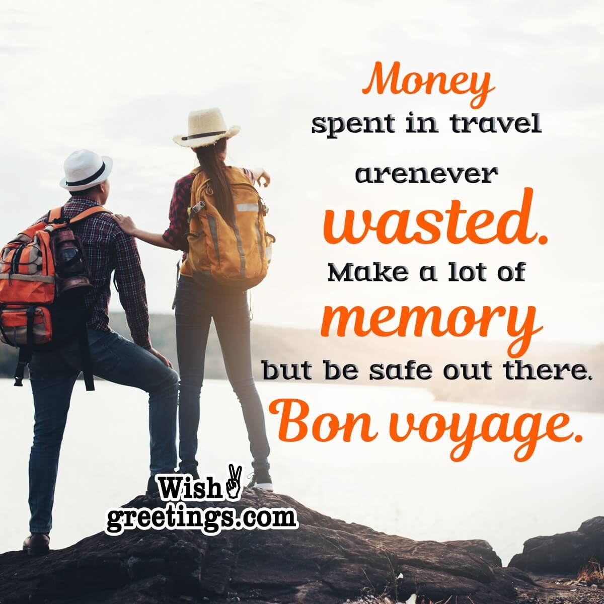 Bon Voyage Wish Image