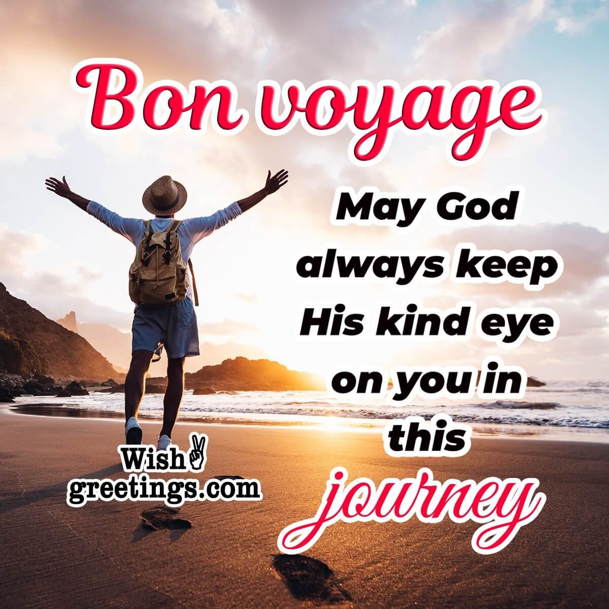 Bon Voyage Wishes Messages