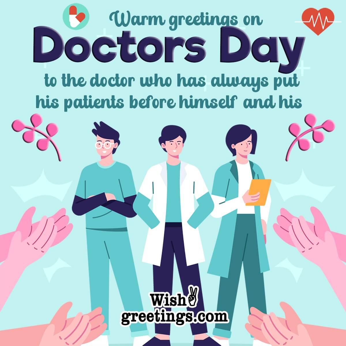 Doctors Day Greetings