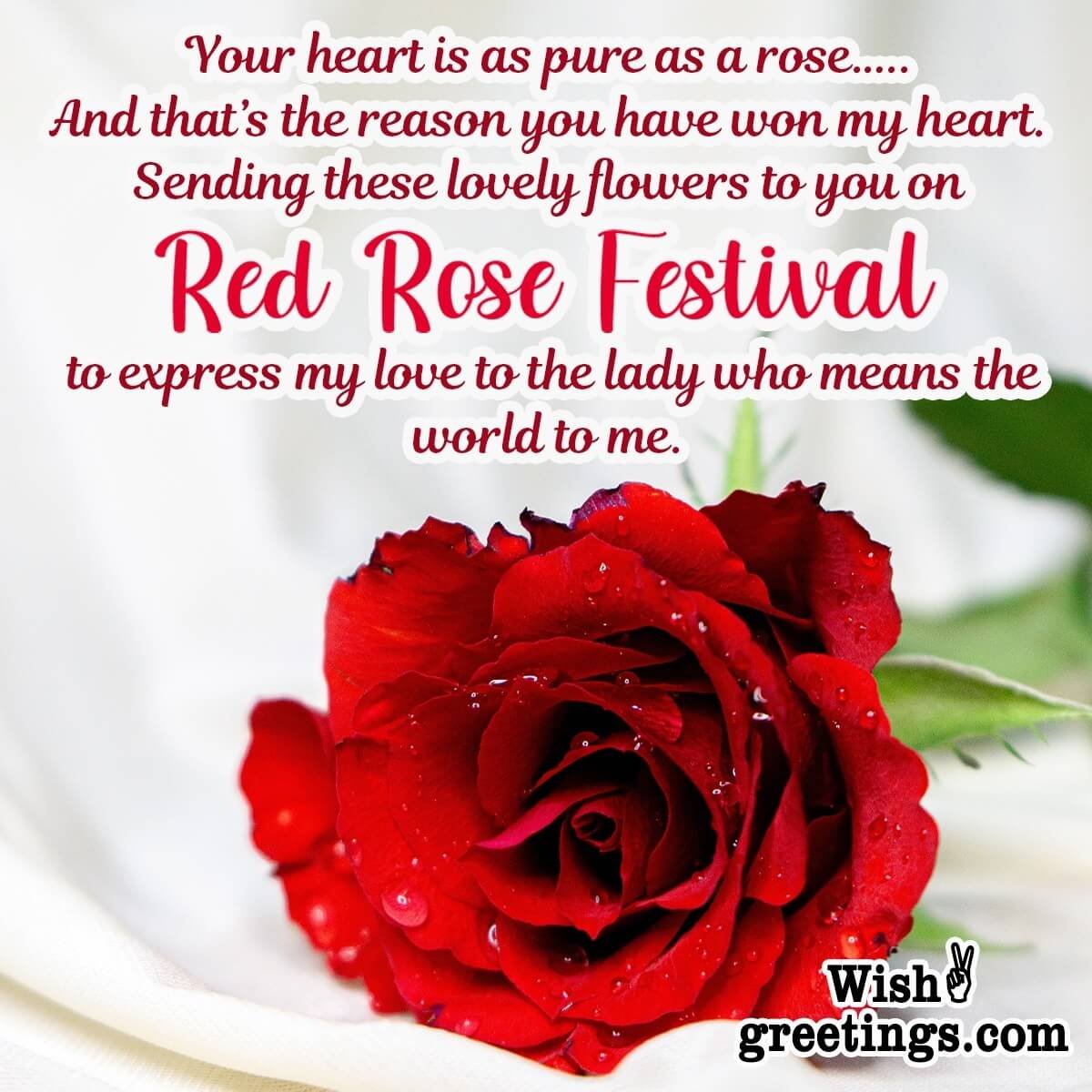 Happy Red Rose Day Wishes For Girlfriend And Wife