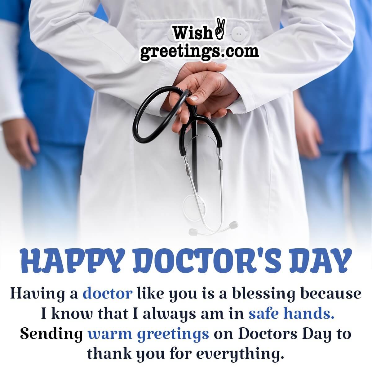 National Doctor’s Day Messages