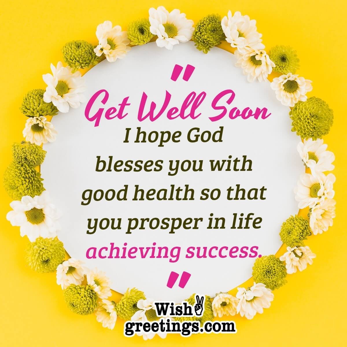 Religious Get Well Soon Messages - Wish Greetings