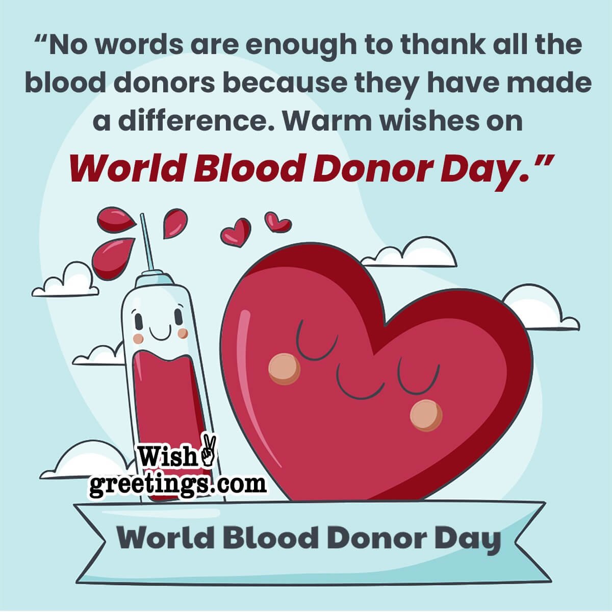 World Blood Donor Day Messages