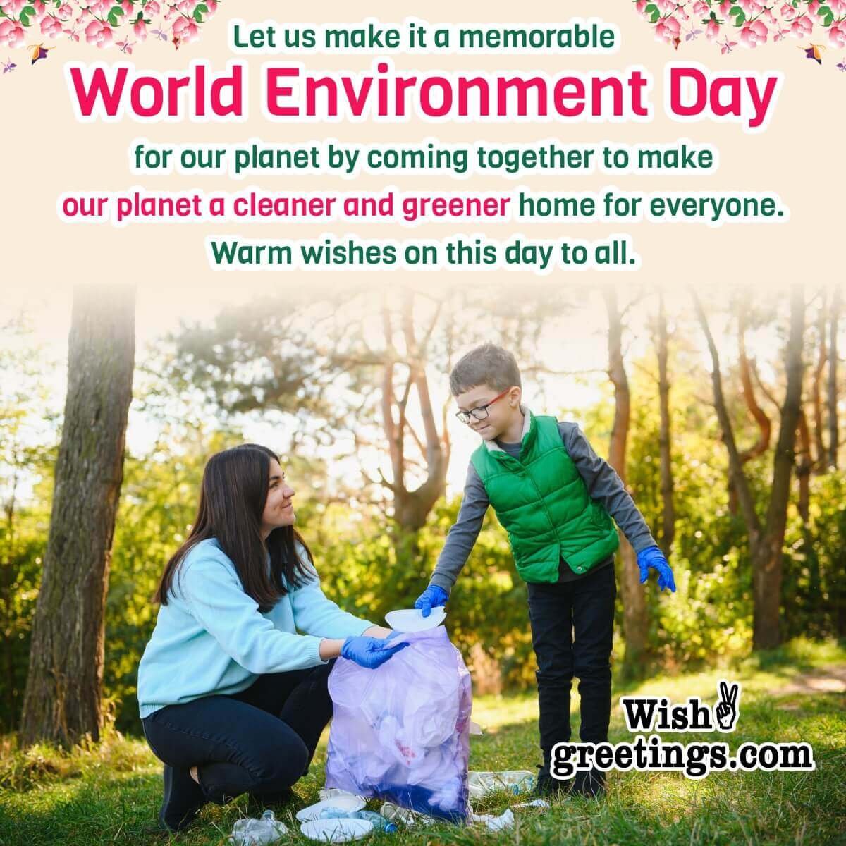 World Environment Day Message Picture