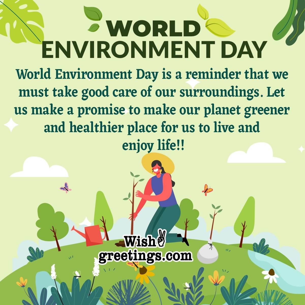 World Environment Day Message