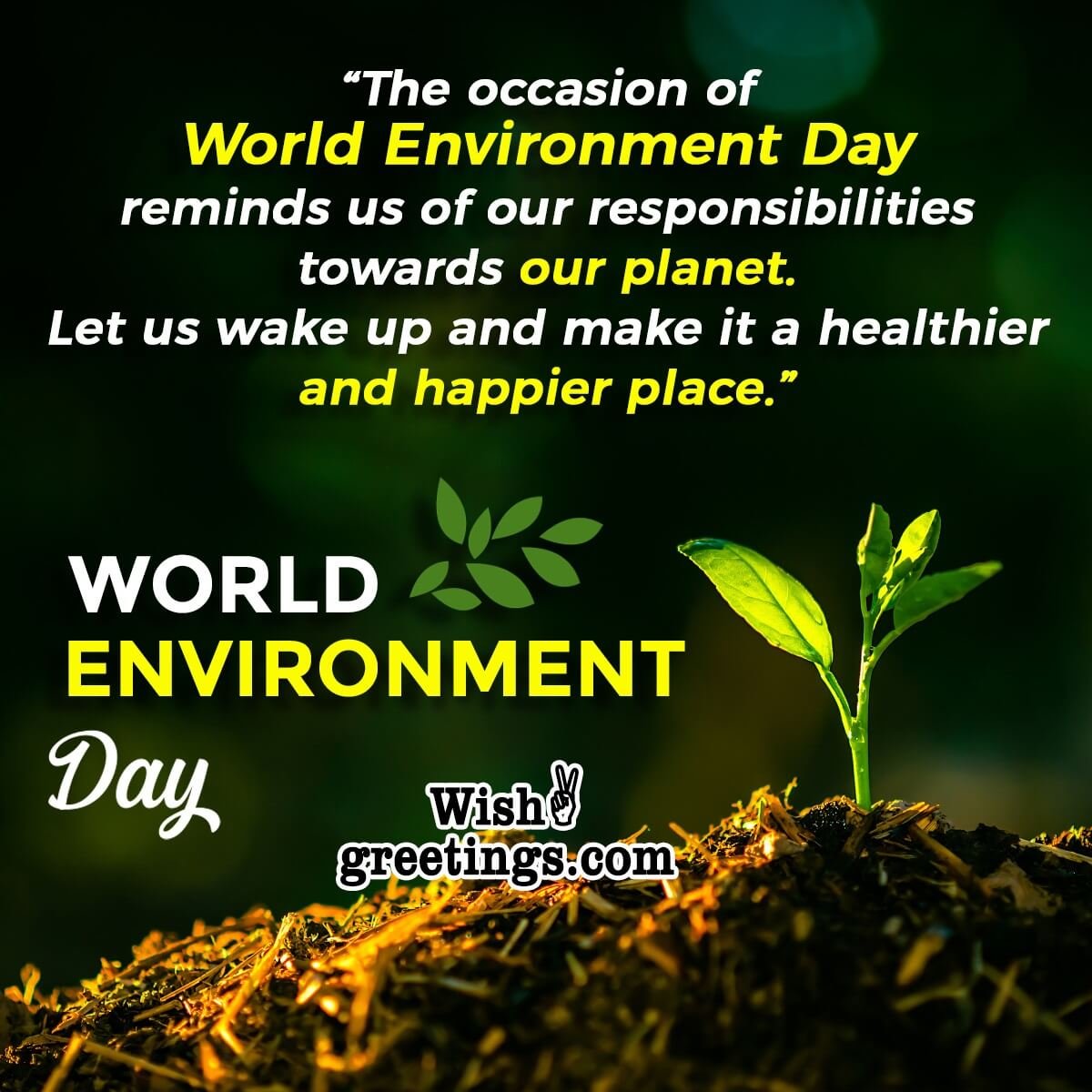 World Environment Day Wishes, Messages And Quotes - Wish Greetings