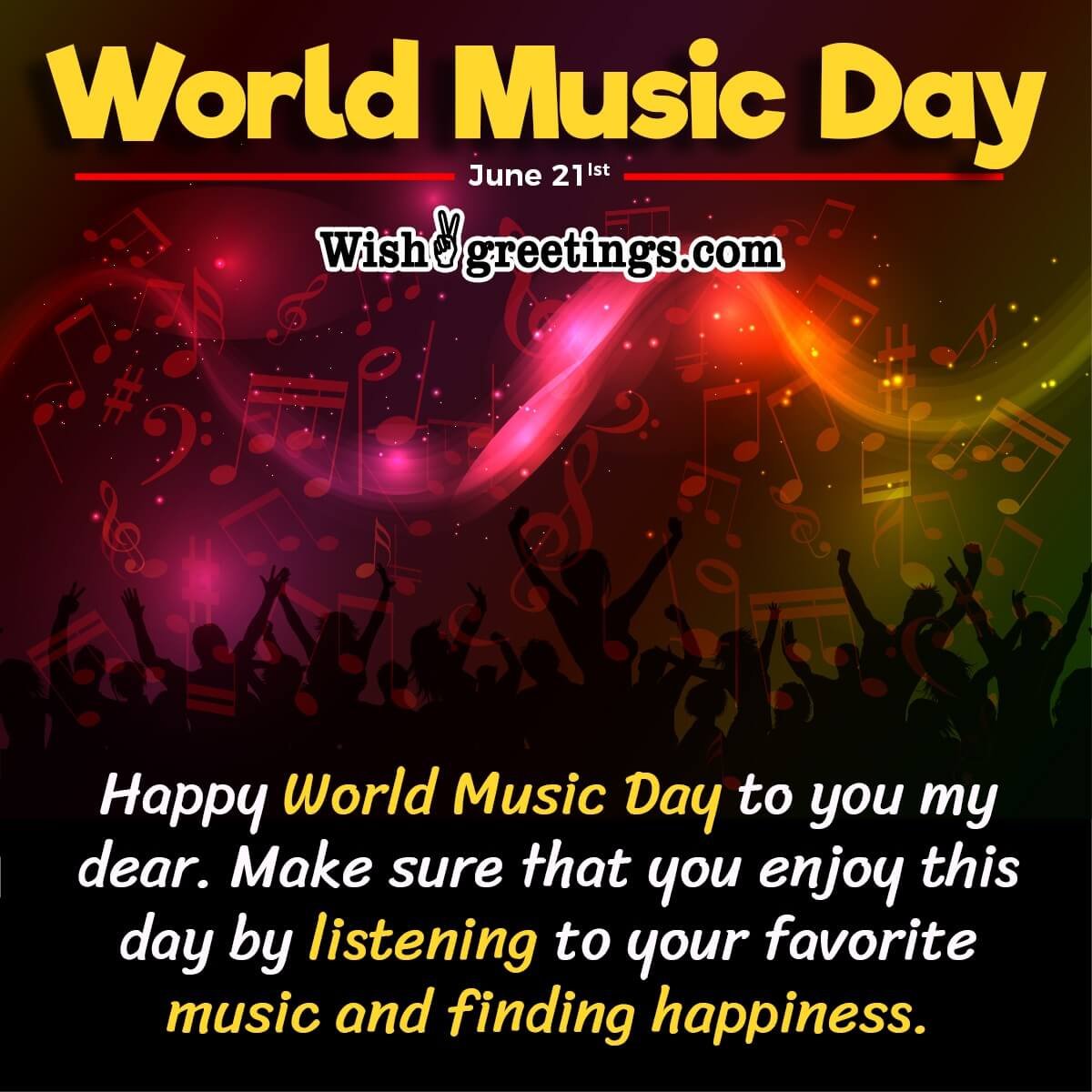 World Music Day Wish
