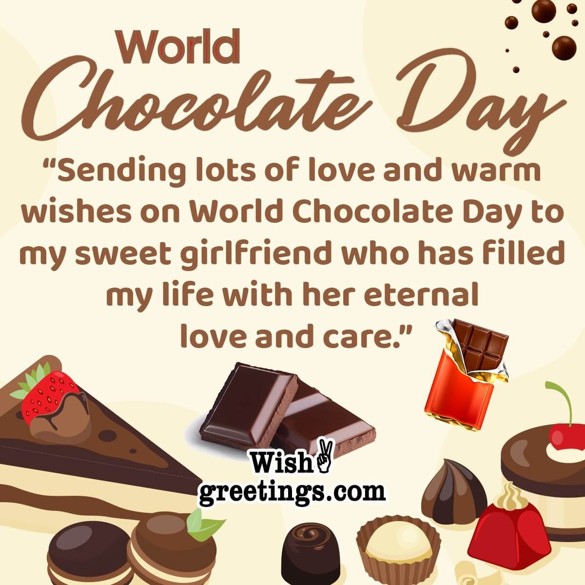 Chocolate Day Messages For Girlfriend
