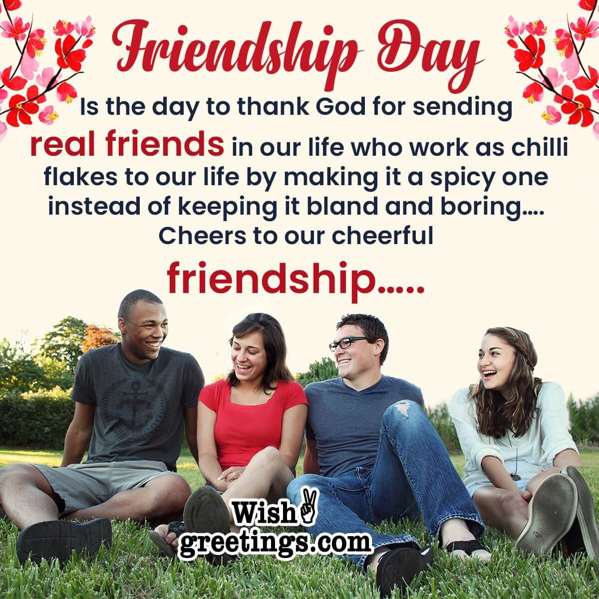 Friendship Day Message
