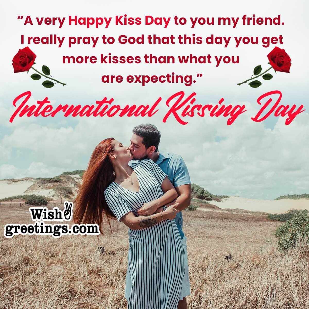 International Kissing Day Messages For Friends
