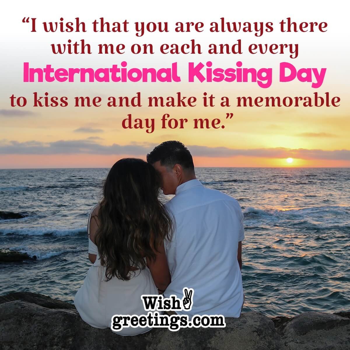 International Kissing Day Wishes