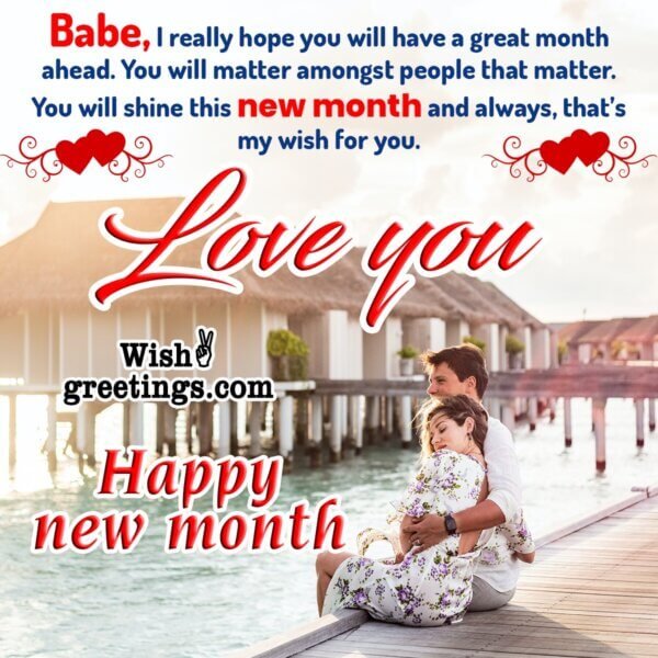 Happy New Month Wishes For Lover Wish Greetings Happy New Month Wishes For Lover Wish Greetings