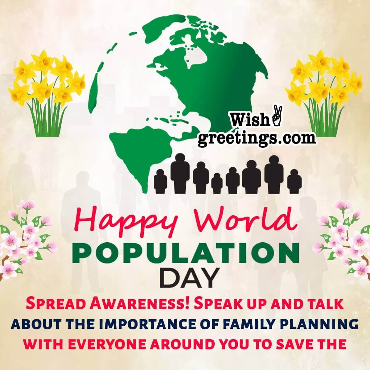 World Population Day Wishes Messages, Slogans, Quotes