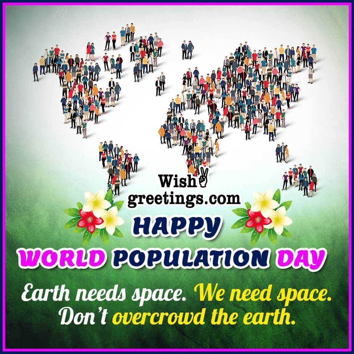 World Population Day Message Picture