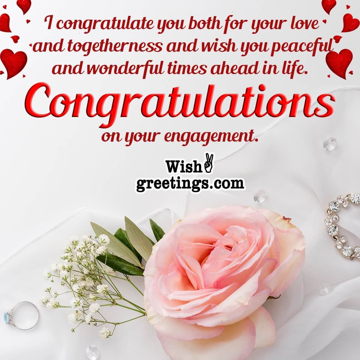 Congratulations Engagement Wishes - Wish Greetings