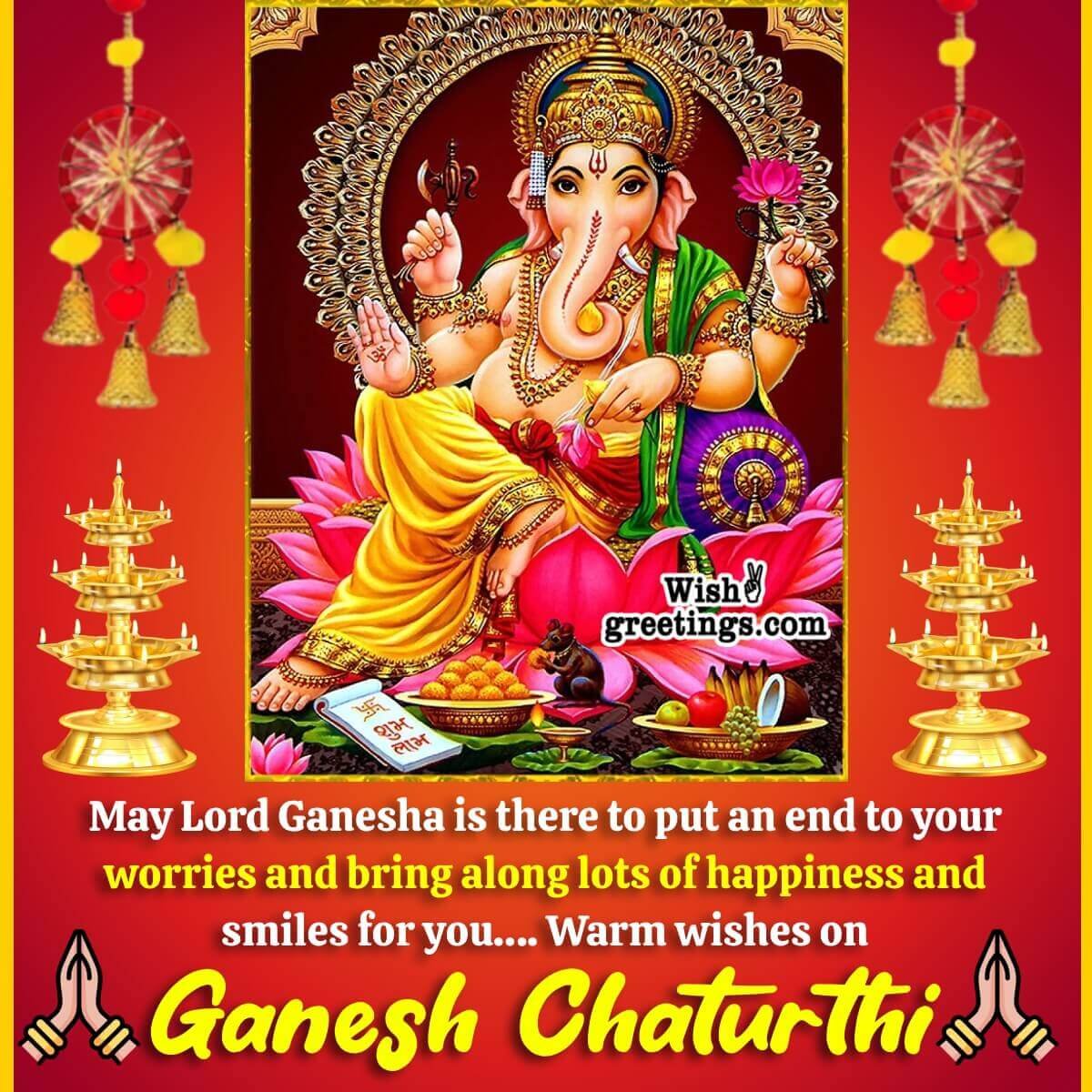 Happy Ganesh Chaturthi Wish Photo
