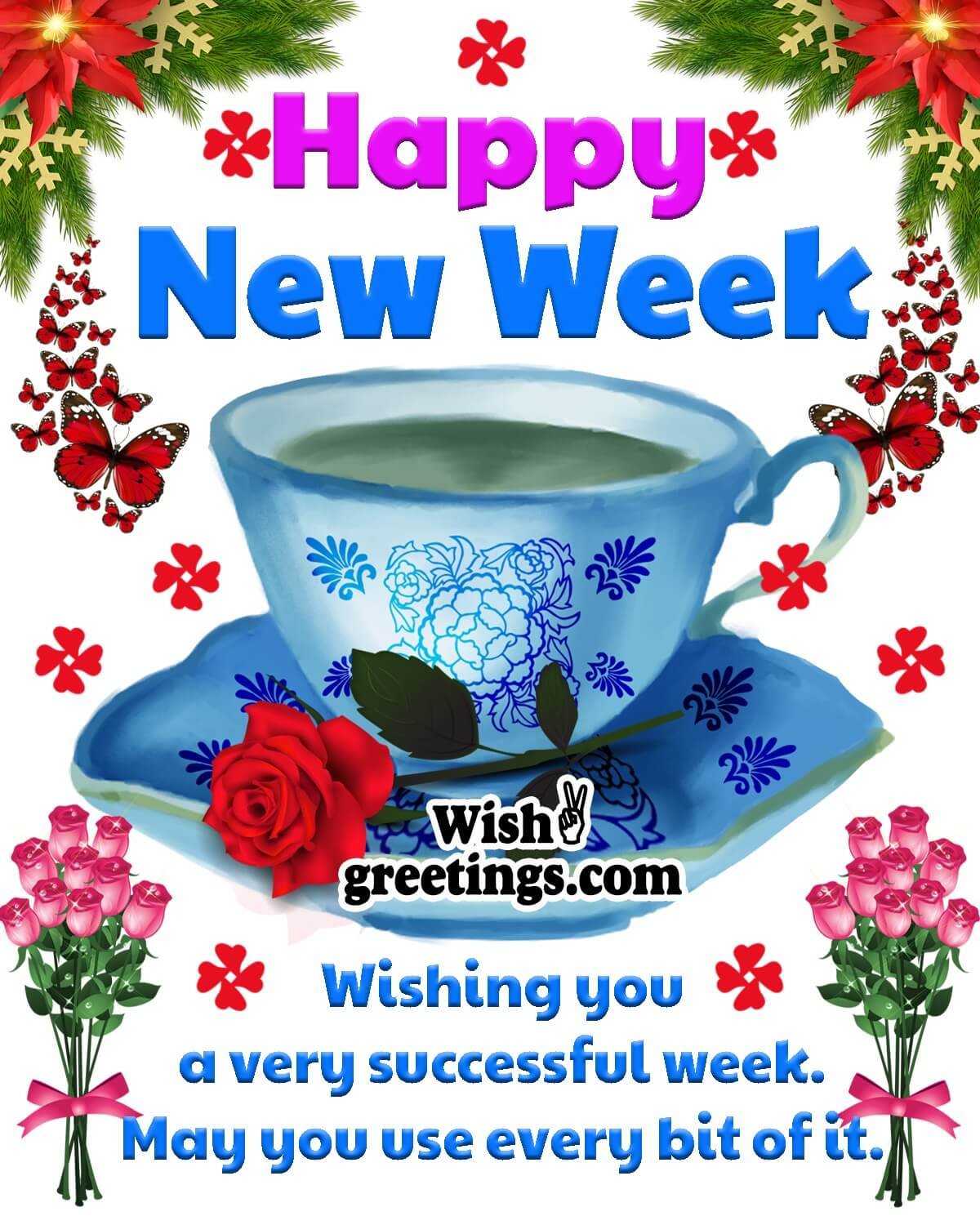 Happy New Week Image