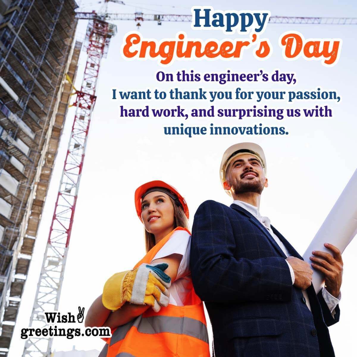 Happy Engineers Day Wish Picture