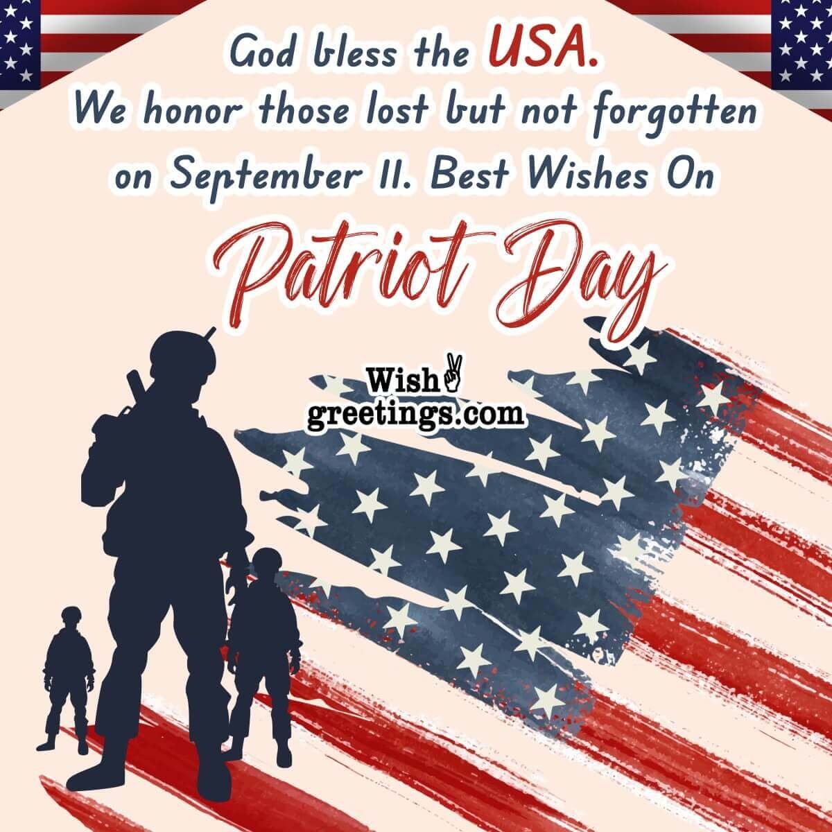 Patriot Day Wish Photo