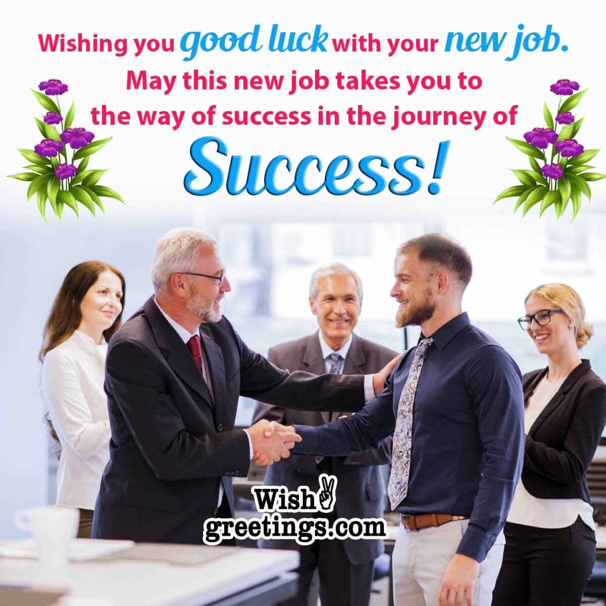 Wishing You Good Luck With New Job