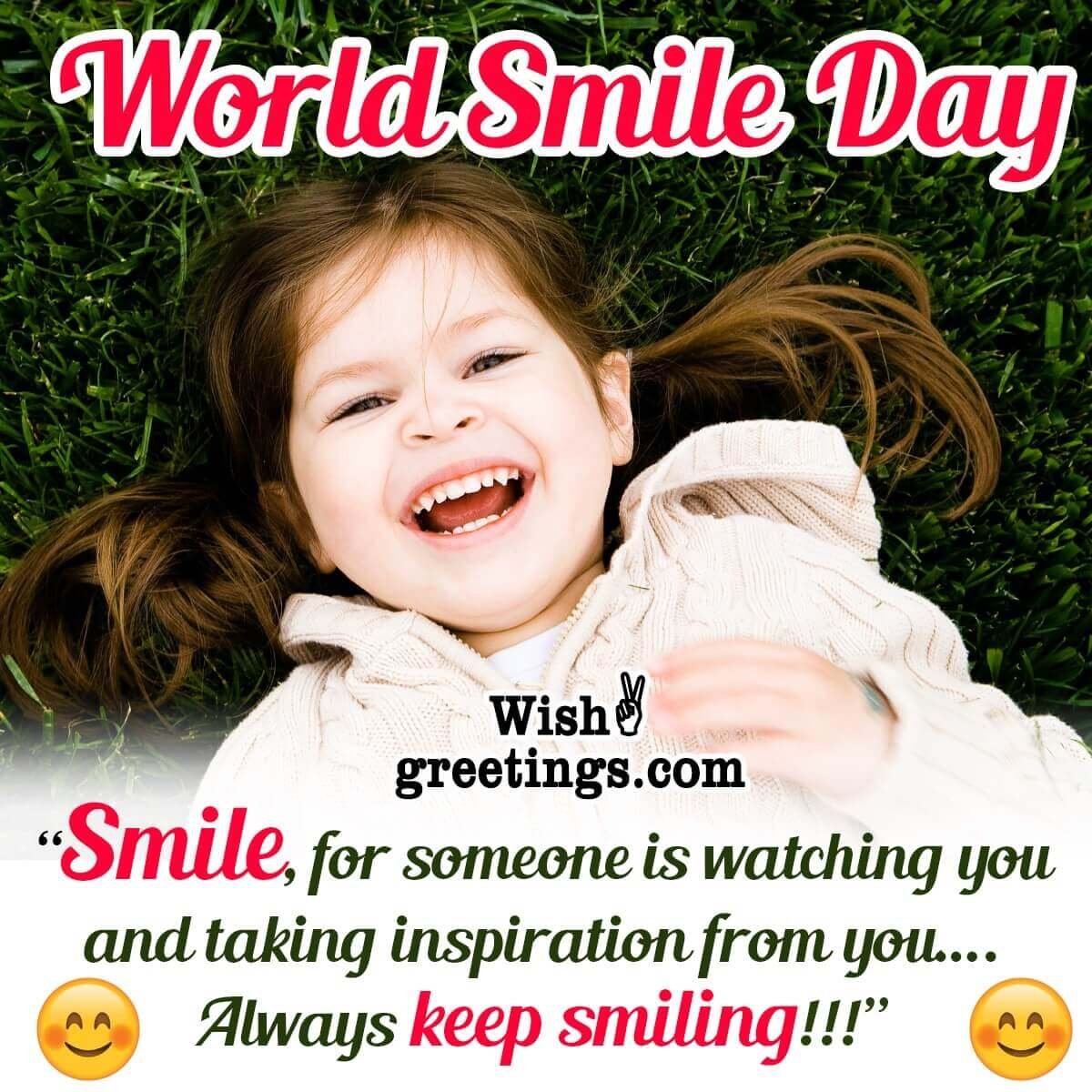 World Smile Day Greetings Quotes Wishes Messages Images Ferns | My XXX ...