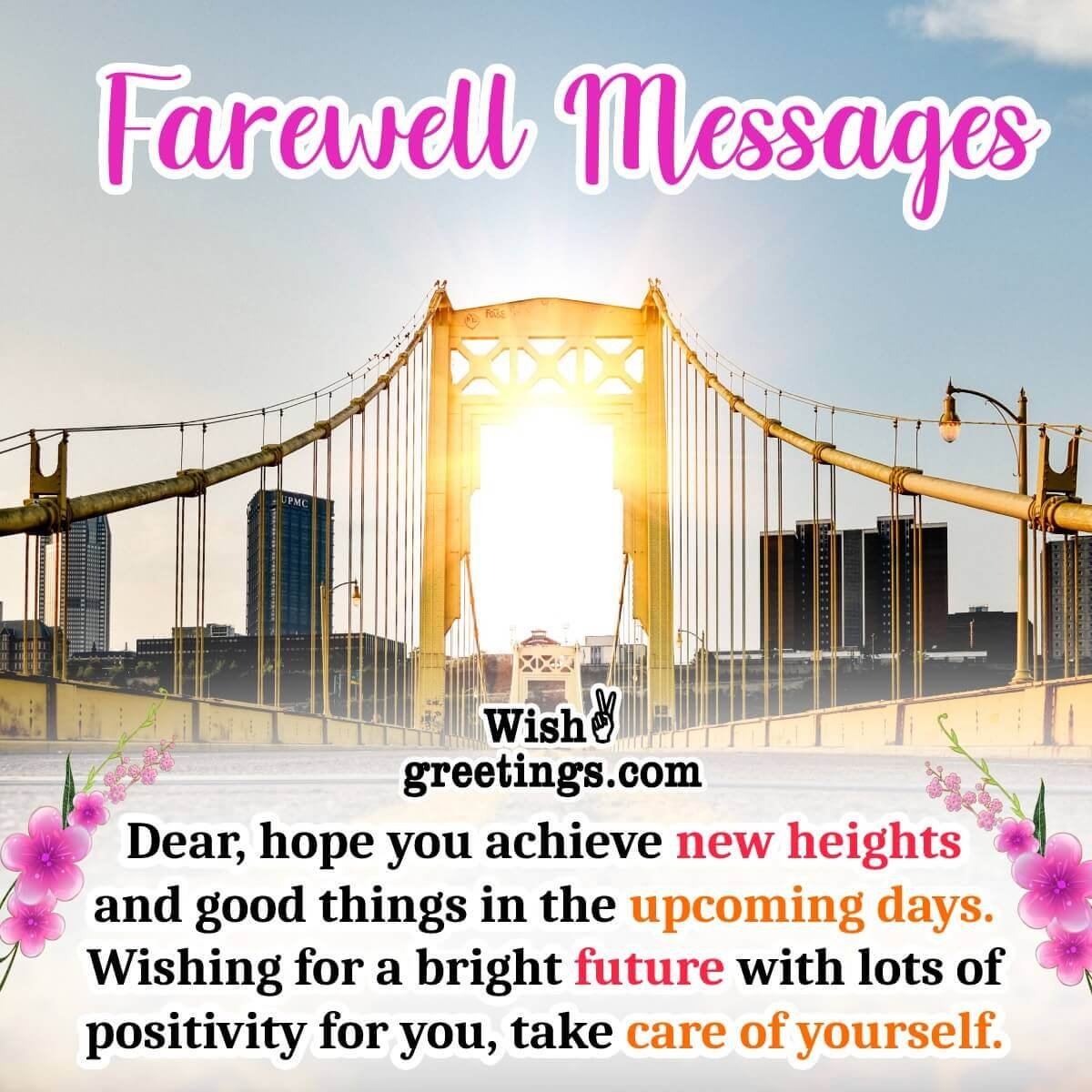 Best Wishes For Bright Future