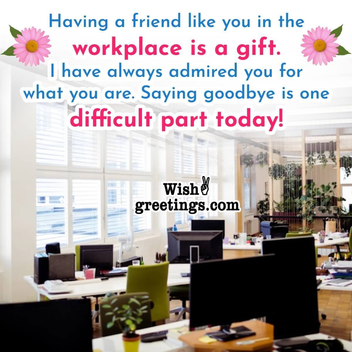 Farewell Message Image For Friend