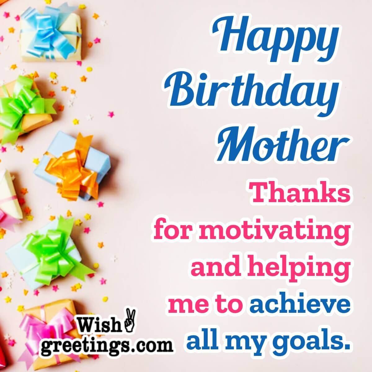 Happy Birthday Mother