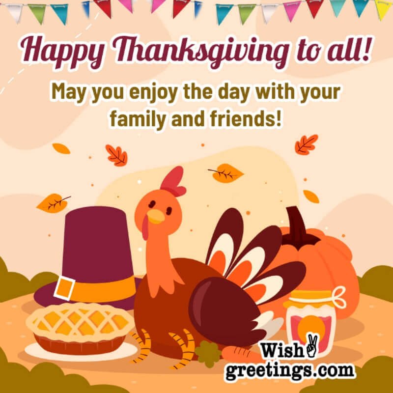 Happy Thanksgiving Wishes And Images