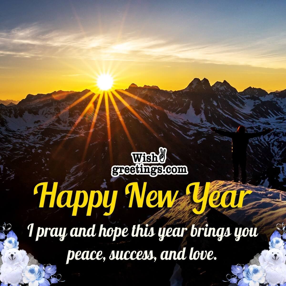 Best New Year Religious Message Image