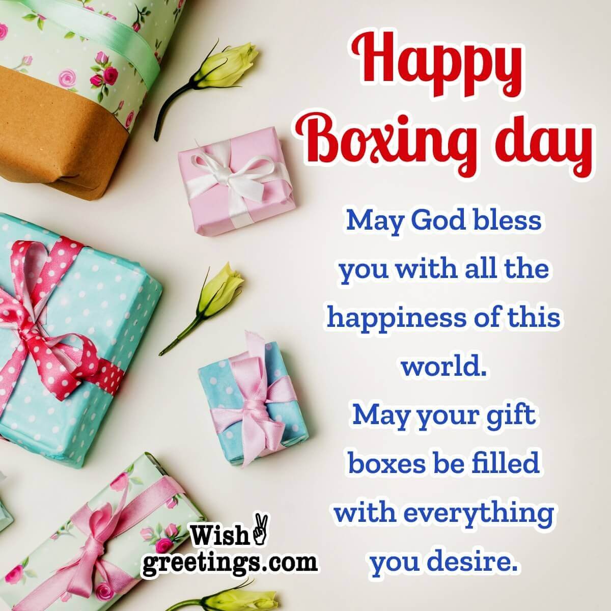 Boxing Day Blessing Photo