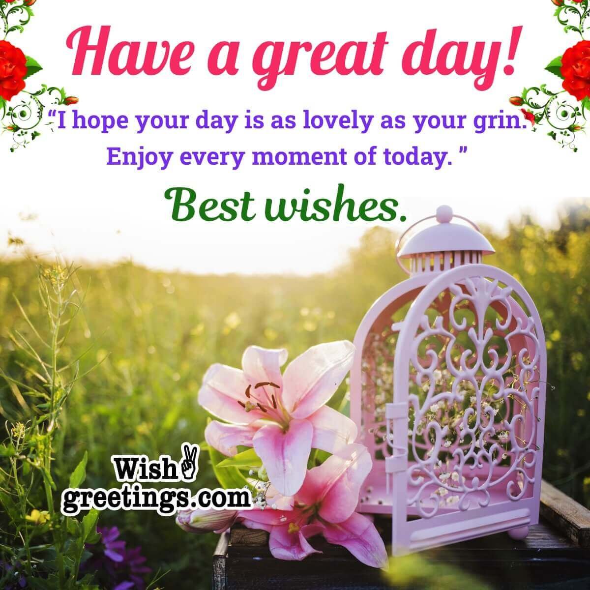 Have A Great Day Messages Images