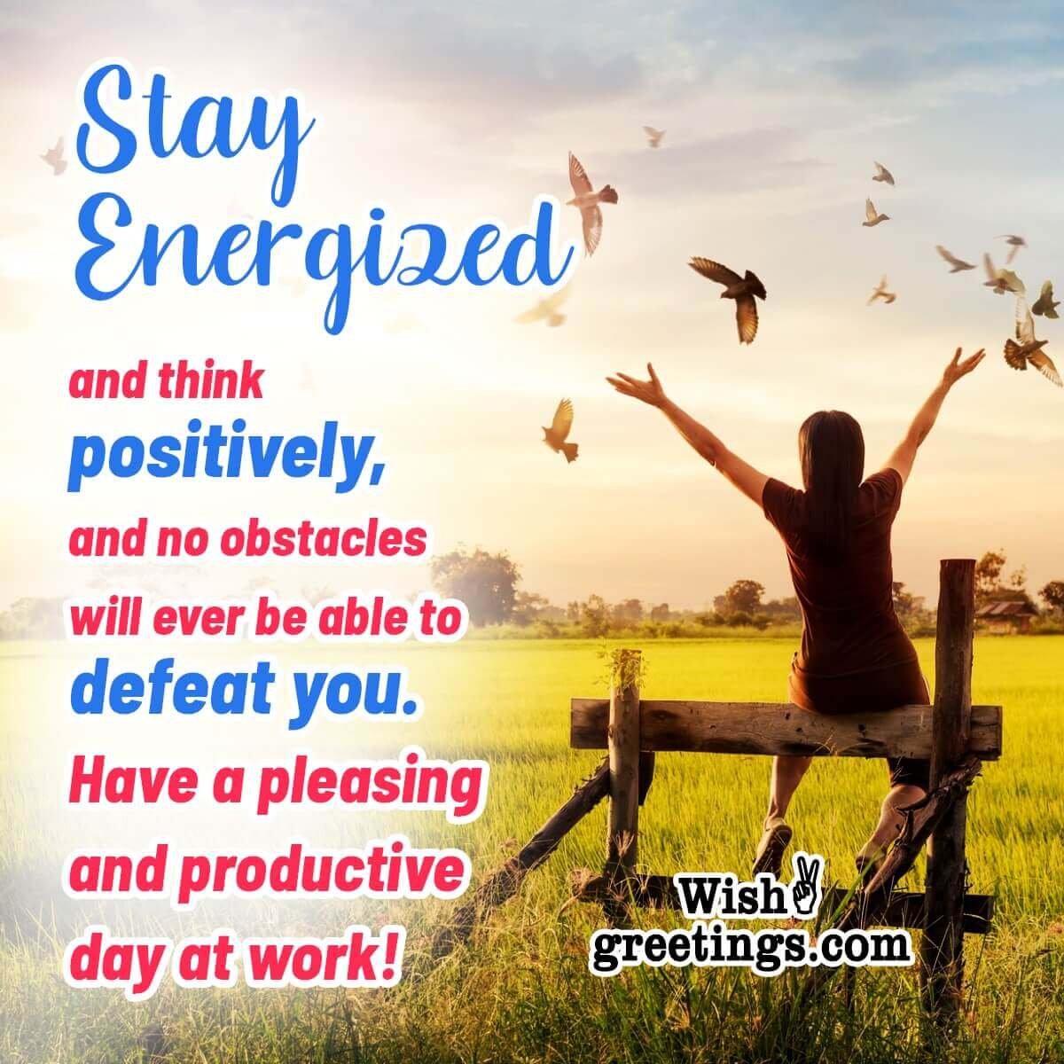 Inspirational Good Day Message Photo