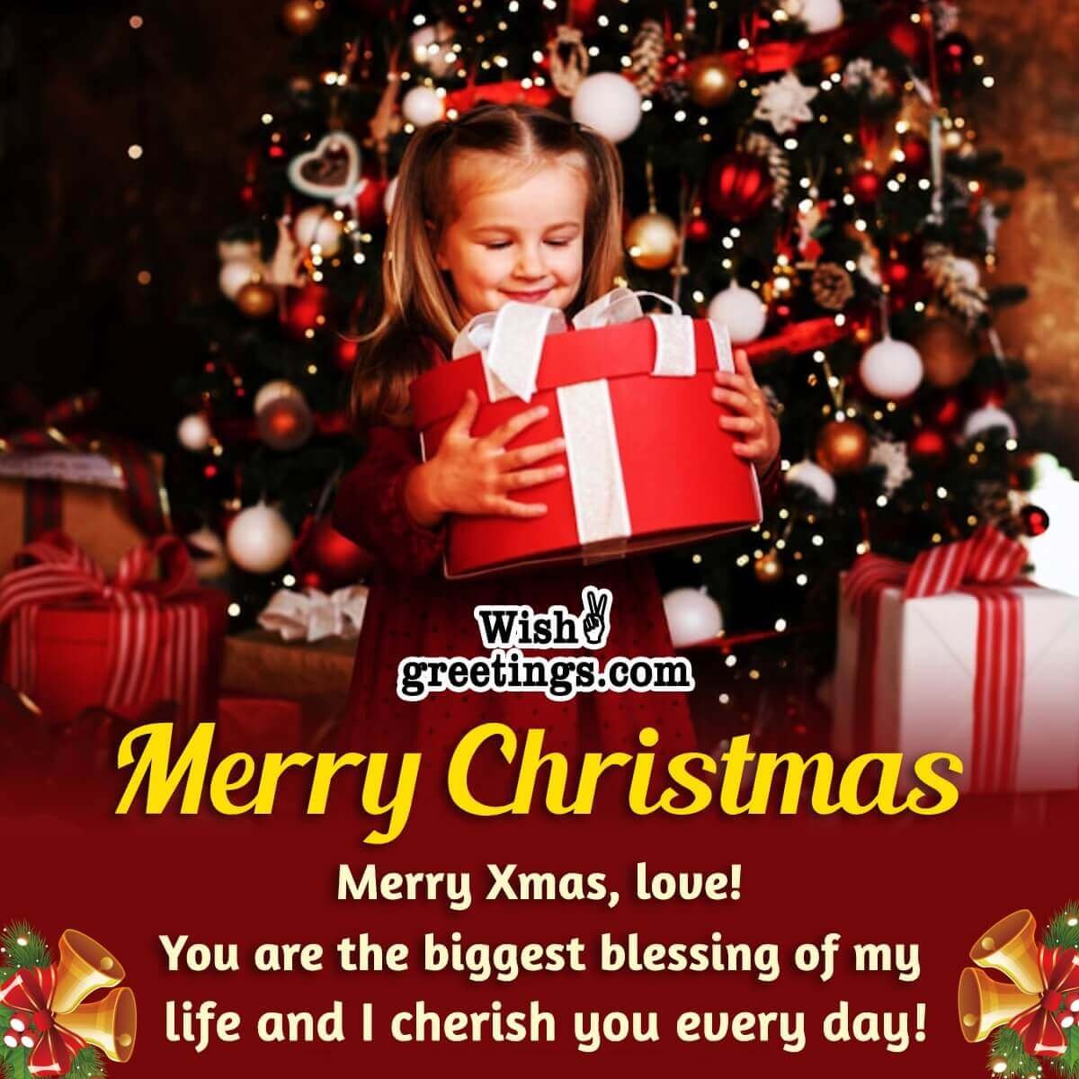 Merry Christmas Wish Picture For Girlfriend