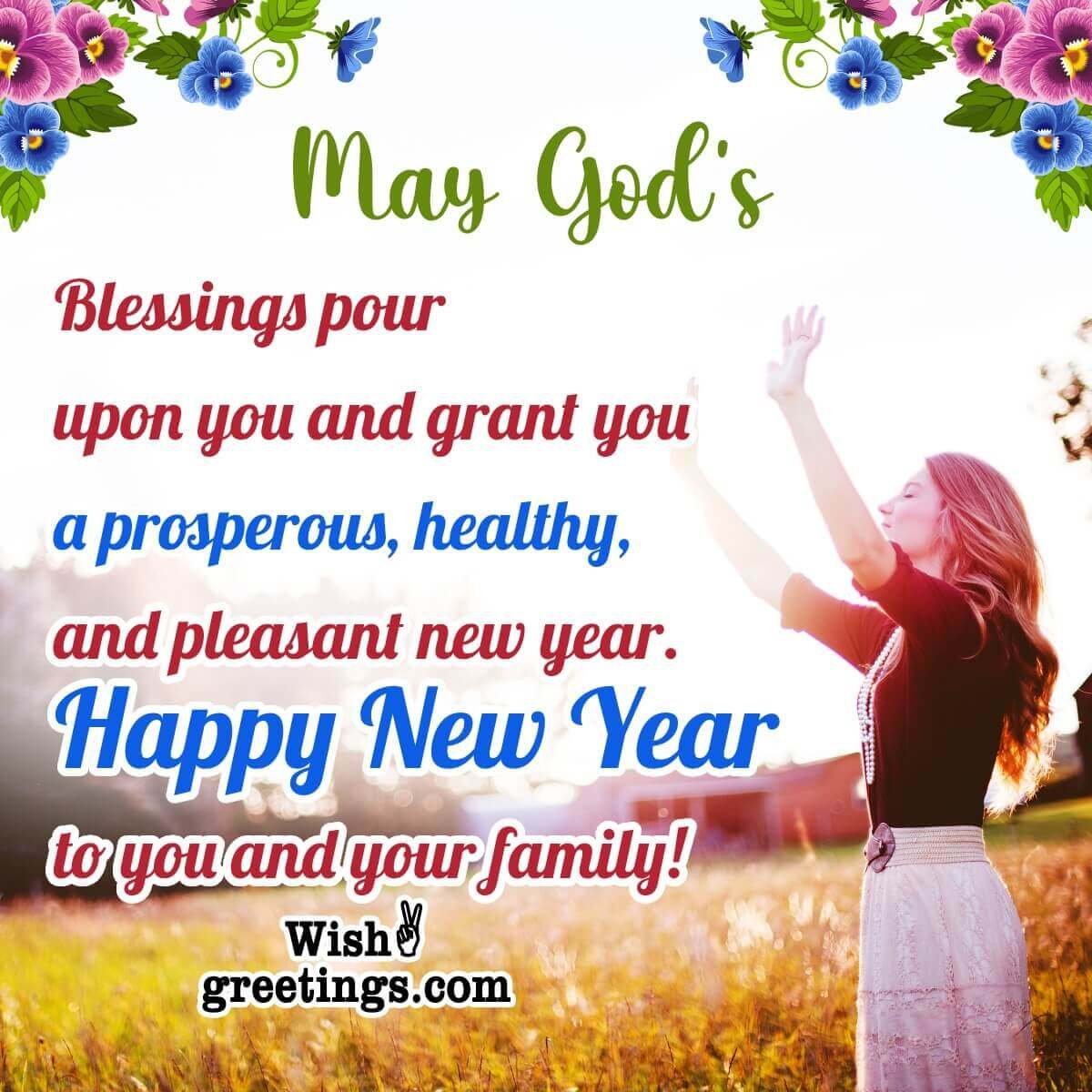 Religious New Year Wishes Wish Greetings