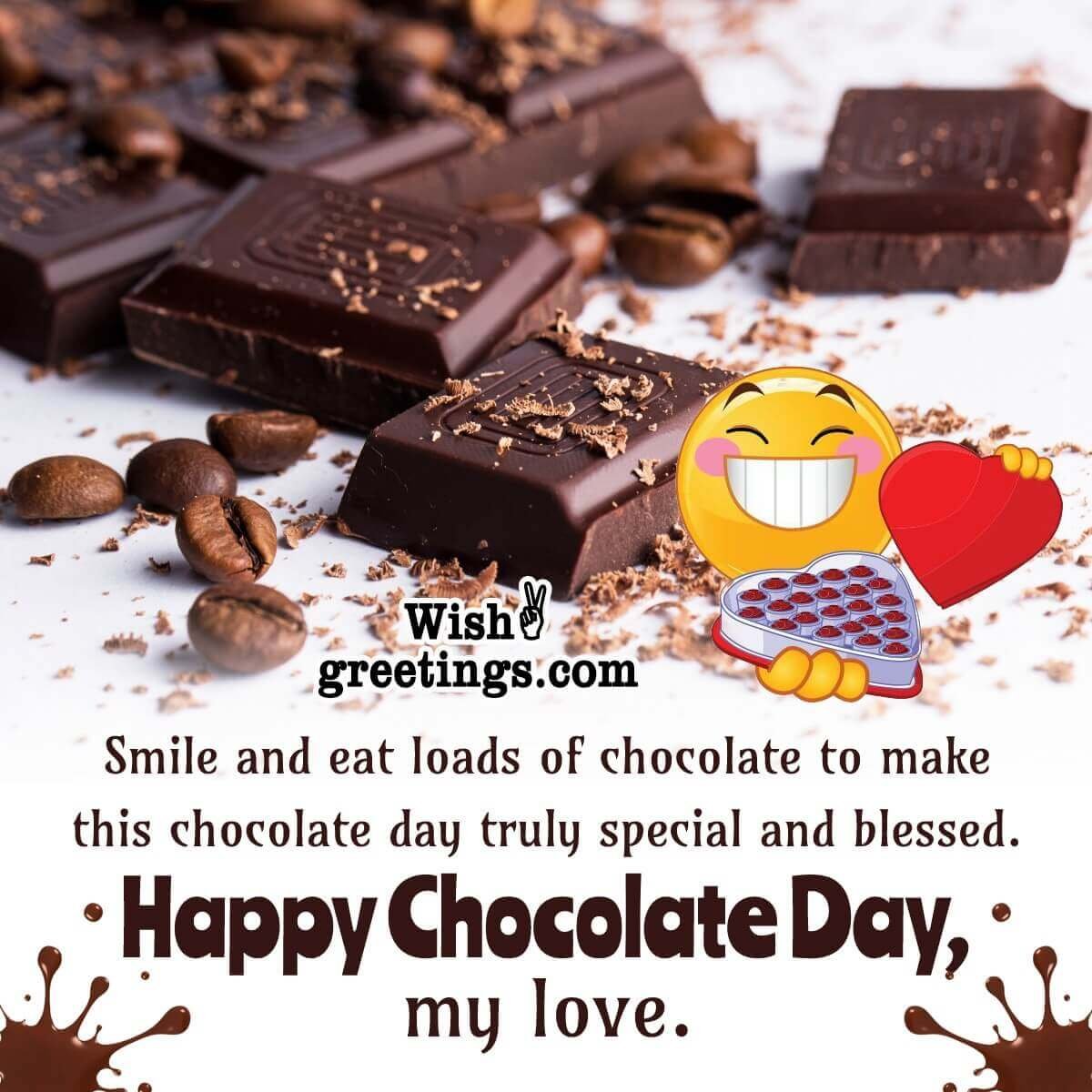 Happy Chocolate Day Wishes - Wish Greetings
