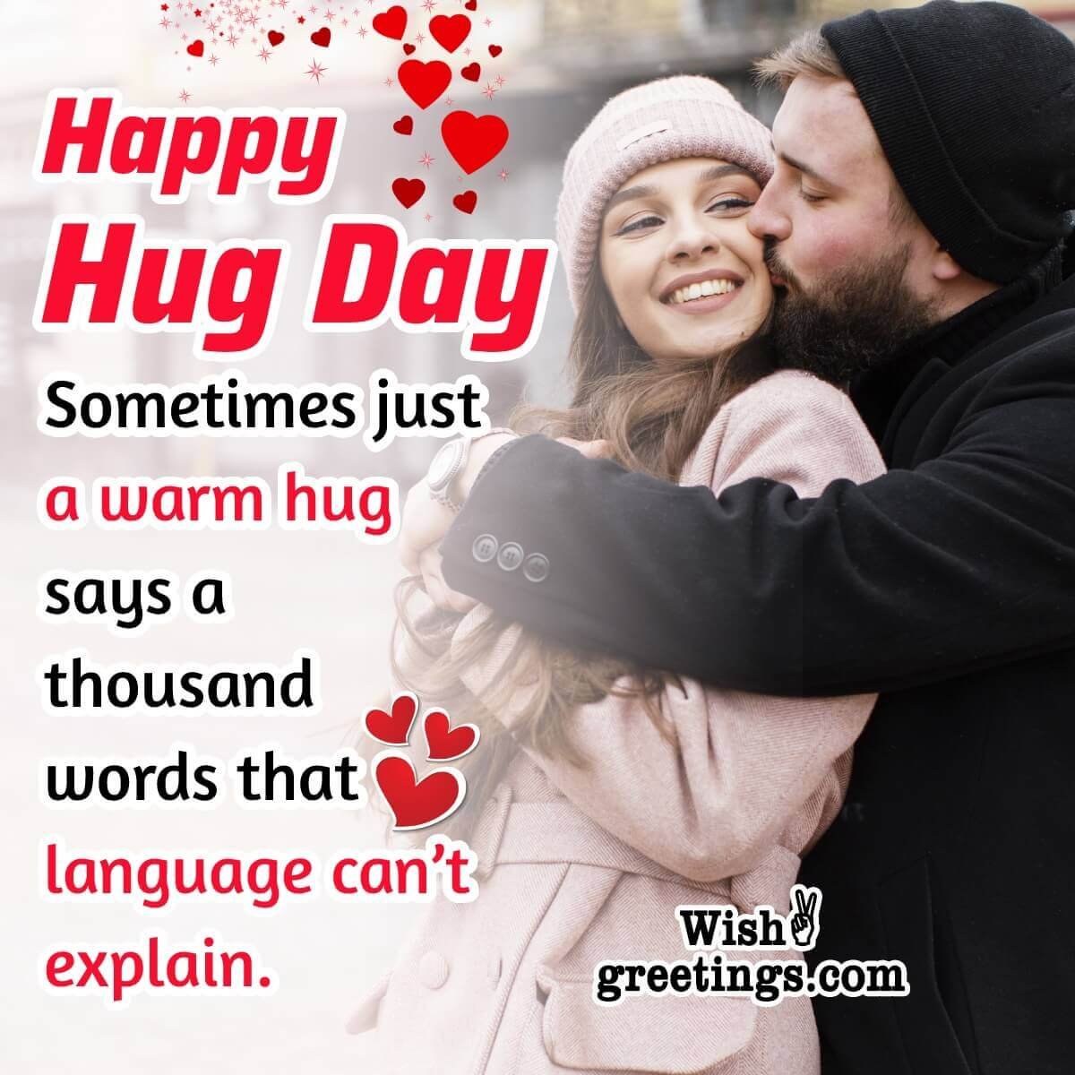 Happy Hug Day Wishes