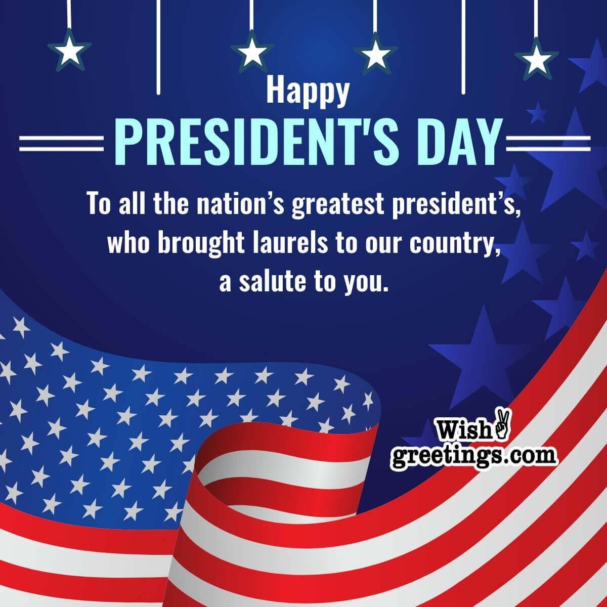 Happy Presidents’ Day Wishes