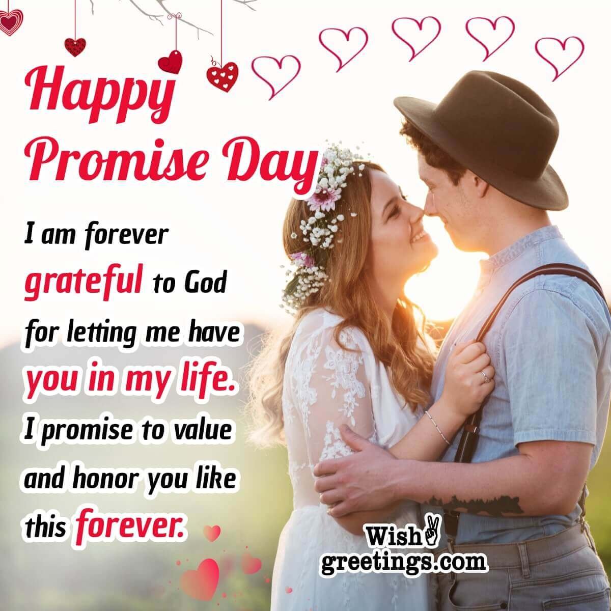 Happy Promise Day Wishes - Wish Greetings