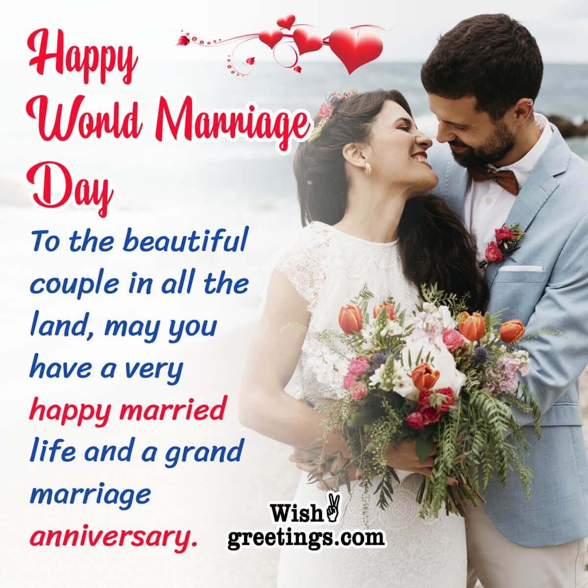 World Marriage Day Wishes Messages - Wish Greetings