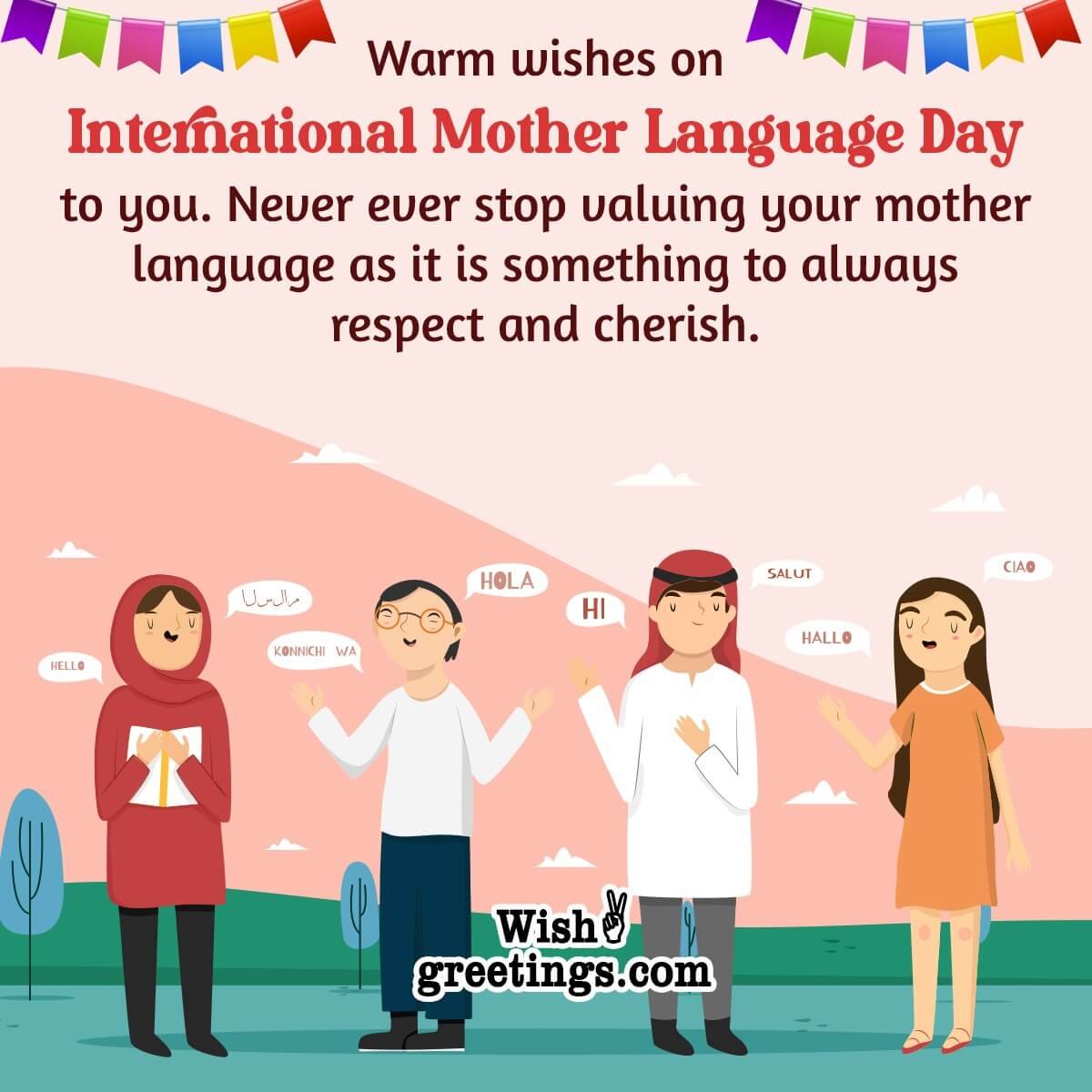 International Mother Language Day Wishes